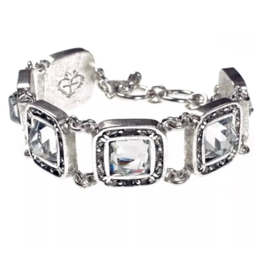 Virgins Saints and Angels Treasure Bracelet Silver